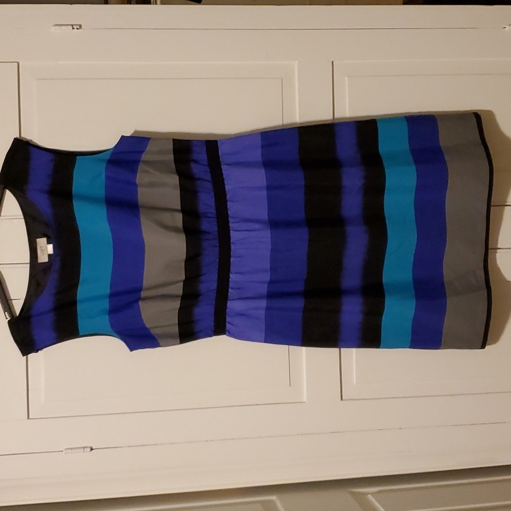 Loft Multi color dress.